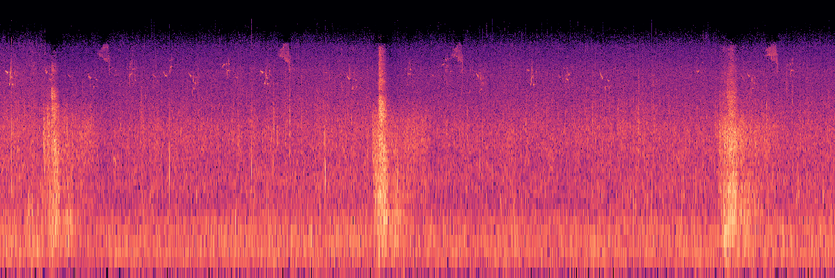 Spectrogram: Humpback Whale With Birdsong in Background